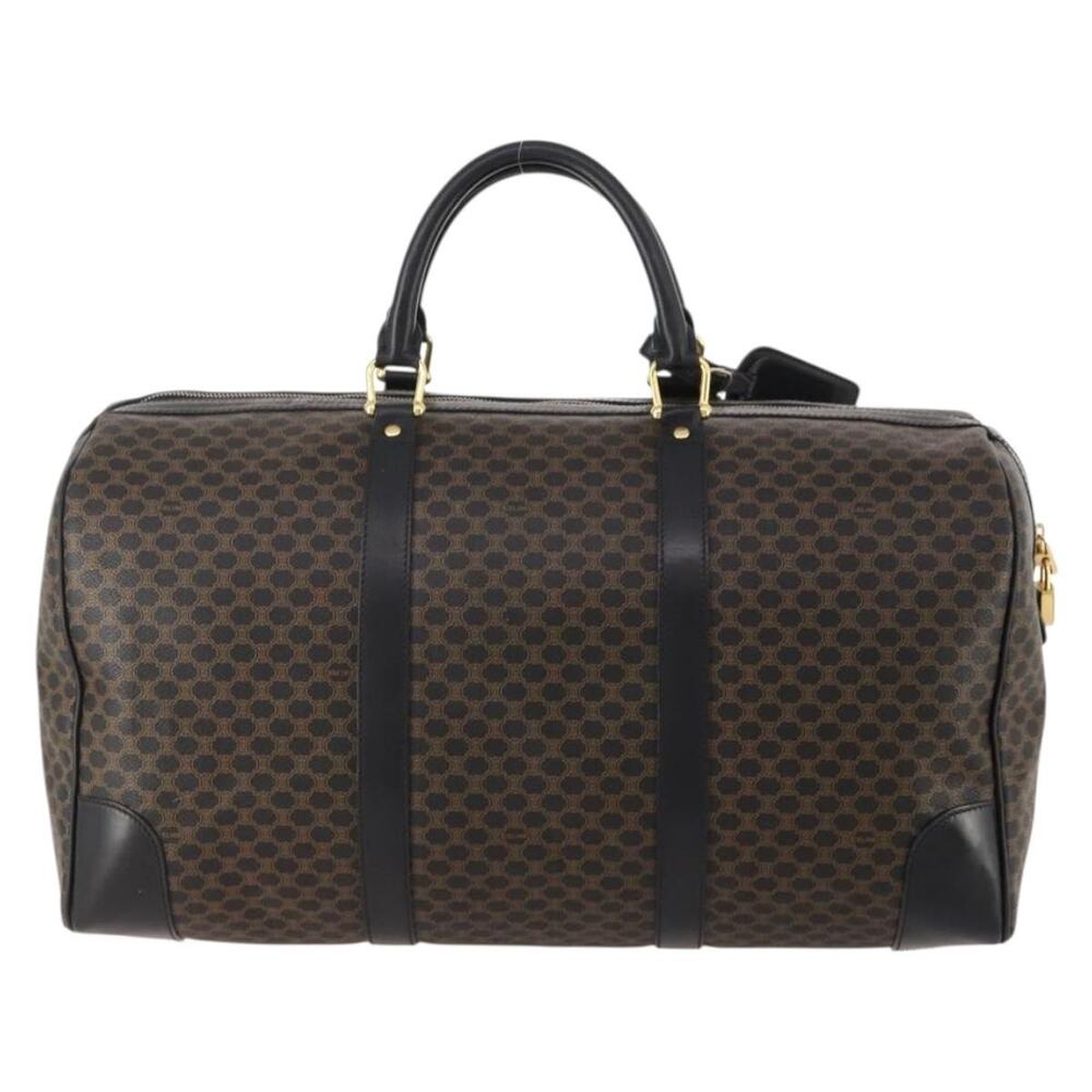 Celine Macadam Boston Bag Black